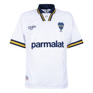 Maillot Retro Vintage Boca Junior Exterieur 1994 1995 Olan 3