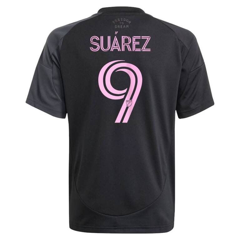 Maillot Enfant Inter Miami Exterieur 2025 Suarez 2