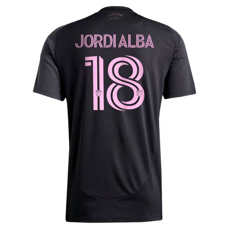 Maillot Inter Miami Exterieur 2025 Jordi Alba 2