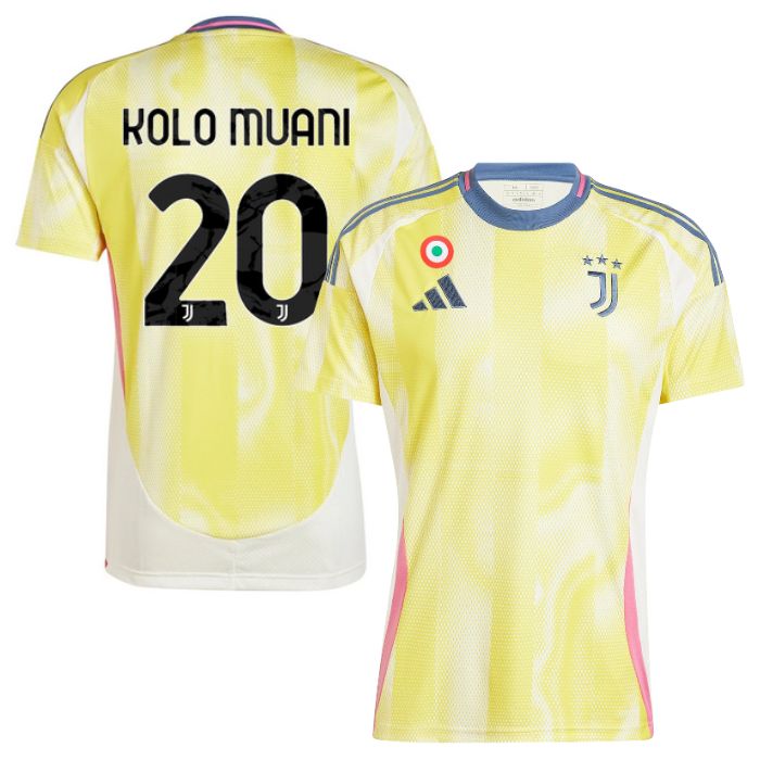 Maillot Juventus Exterieur 2024 2025 Kolo Muani