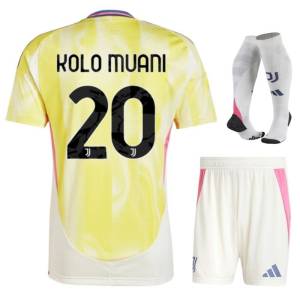 Maillot Kit Enfant Juventus Exterieur 2024 2025 Kolo Muani