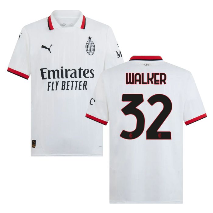 Maillot Milan AC Exterieur 2024 2025 Walker