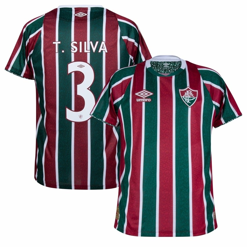 Maillot Fluminense FC Domicile 2024 2025 T. Silva (1)