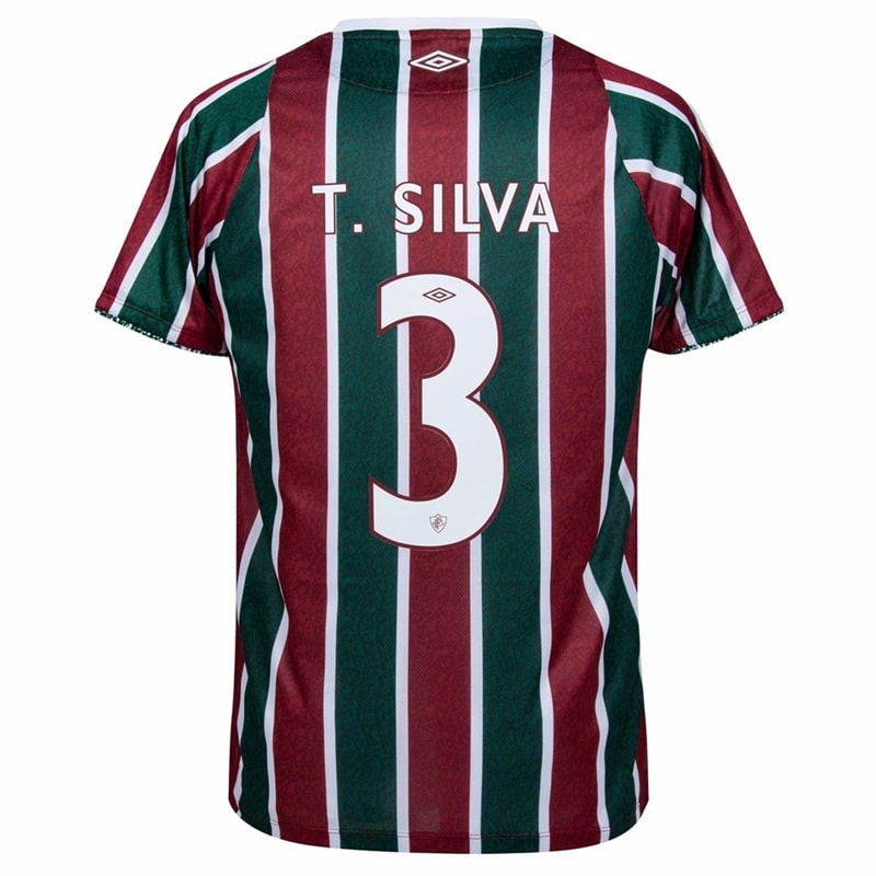 Maillot Fluminense FC Domicile 2024 2025 T. Silva (3)