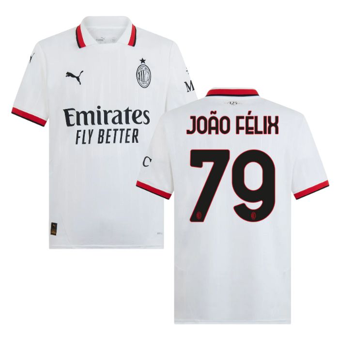 Maillot Milan AC Exterieur 2024 2025 Joao Félix