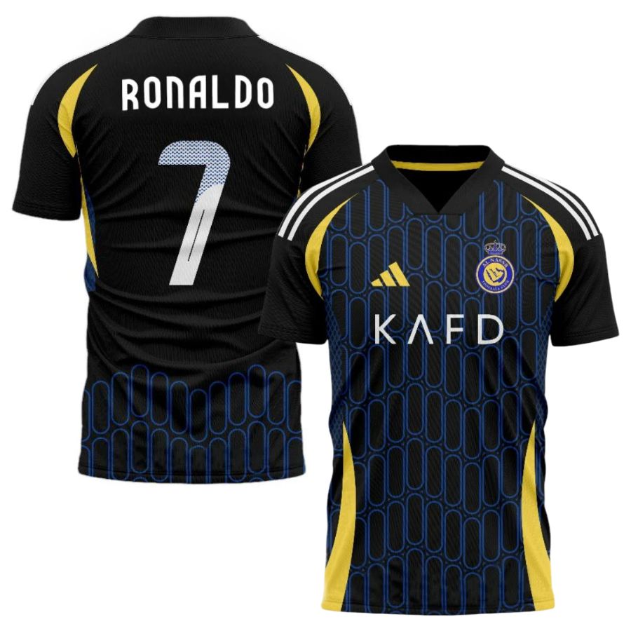 AL Nassr Ronaldo Away Jersey 2024 2025 Foot Soccer Pro