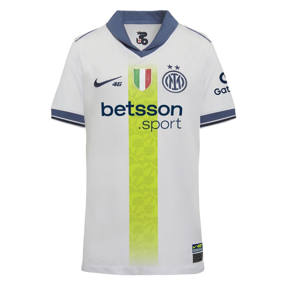 Maillot Enfant Inter Milan Exterieur 2024 2025 Edition Speciale VR46_