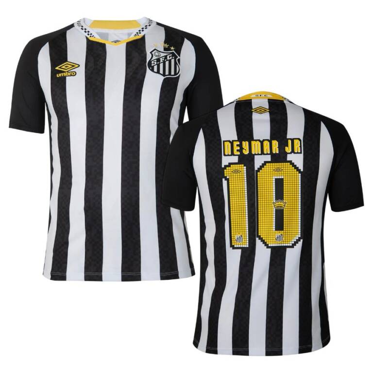 Maillot Enfant Santos Exterieur 2025 2026 Neymar JR 5