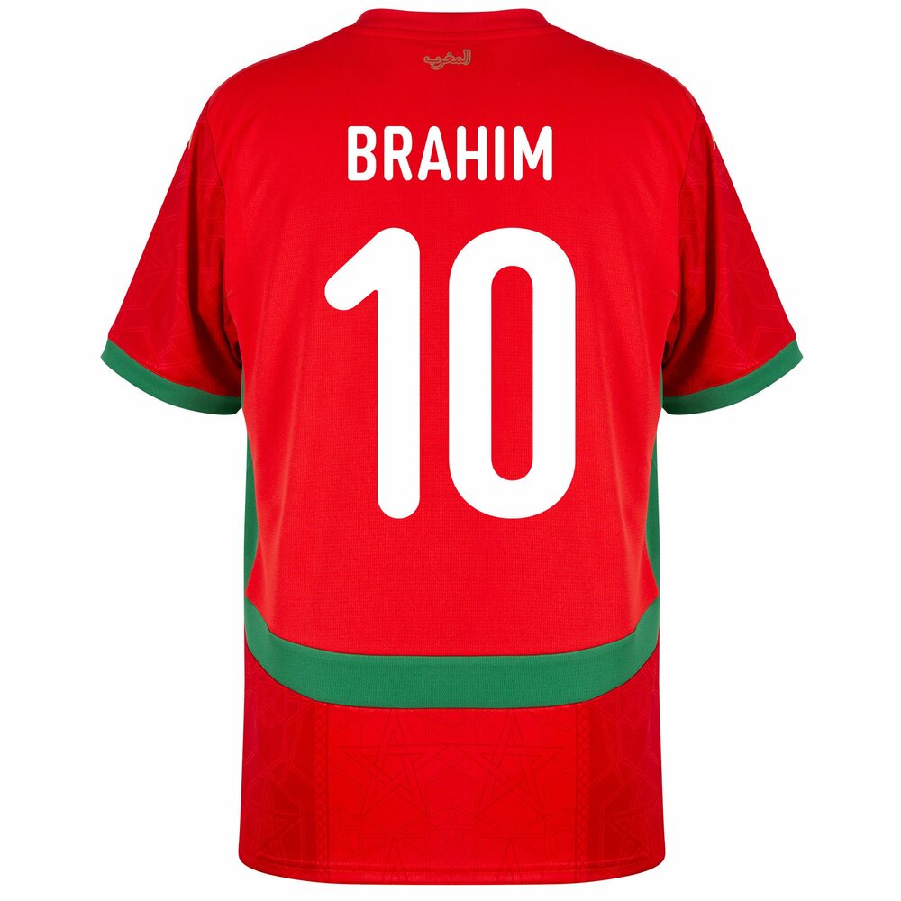 Maillot Maroc Domicile 2025 2026 Brahim 2