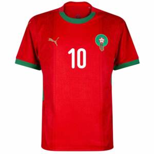 Maillot Maroc Domicile 2025 2026 Brahim 3