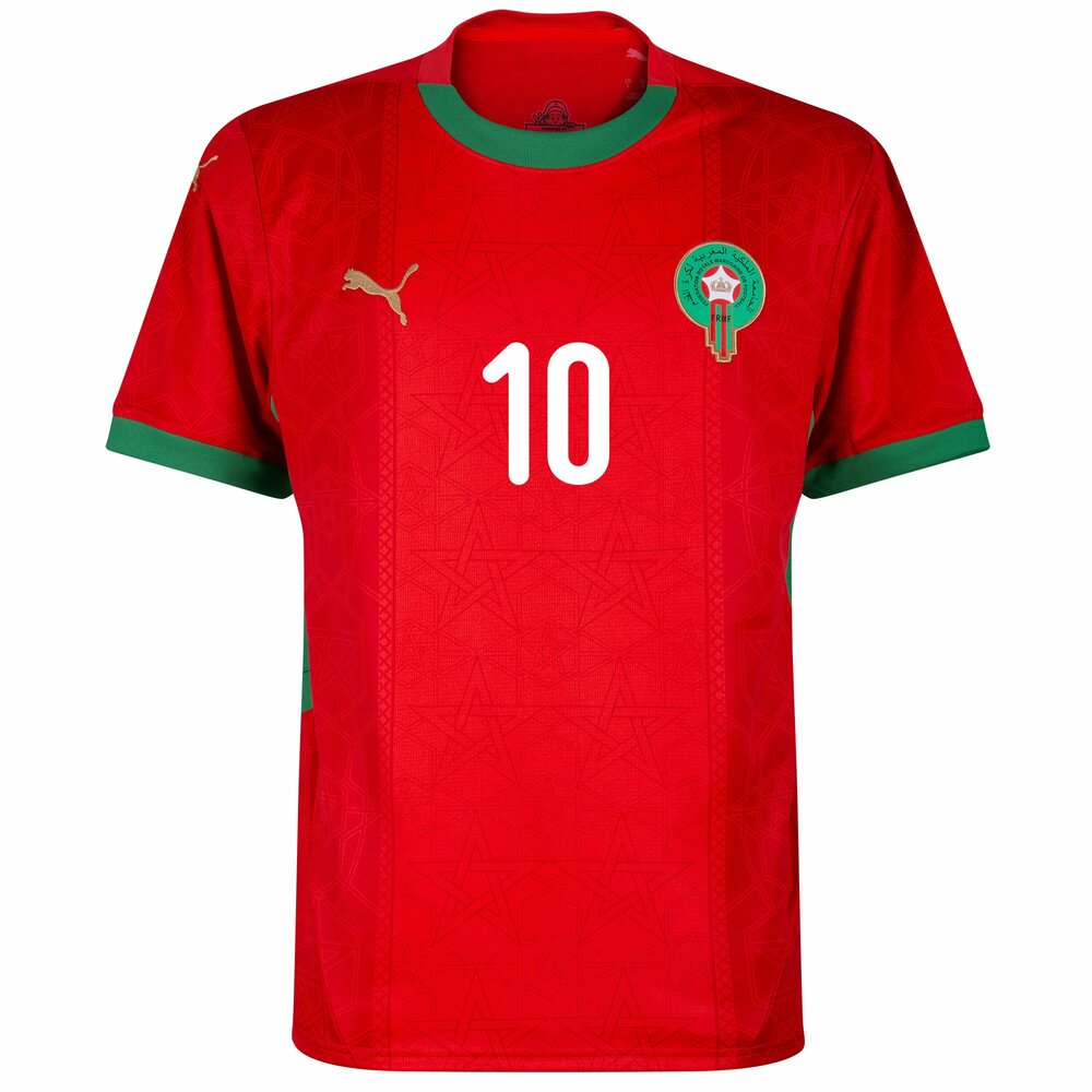 Maillot Maroc Domicile 2025 2026 Brahim 3