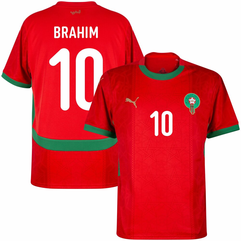 Maillot Maroc Domicile 2025 2026 Brahim