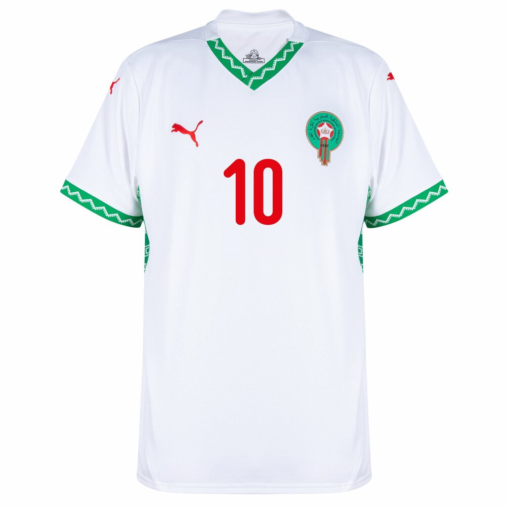 Maillot Maroc Exterieur 2025 2026 Brahim 3