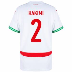 Maillot Maroc Exterieur 2025 2026 Hakimi 2