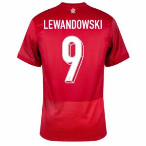 Maillot Pologne Exterieur 2024 2025 Lewandowski 2