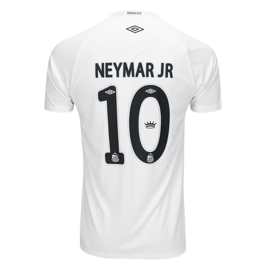 Maillot Santos Domicile 2025 2026 Neymar JR 2