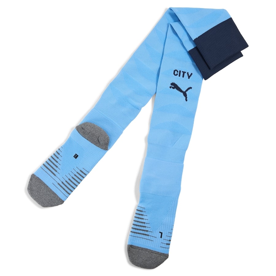 Chaussettes Manchester City Domicile 2025 2026 (1)