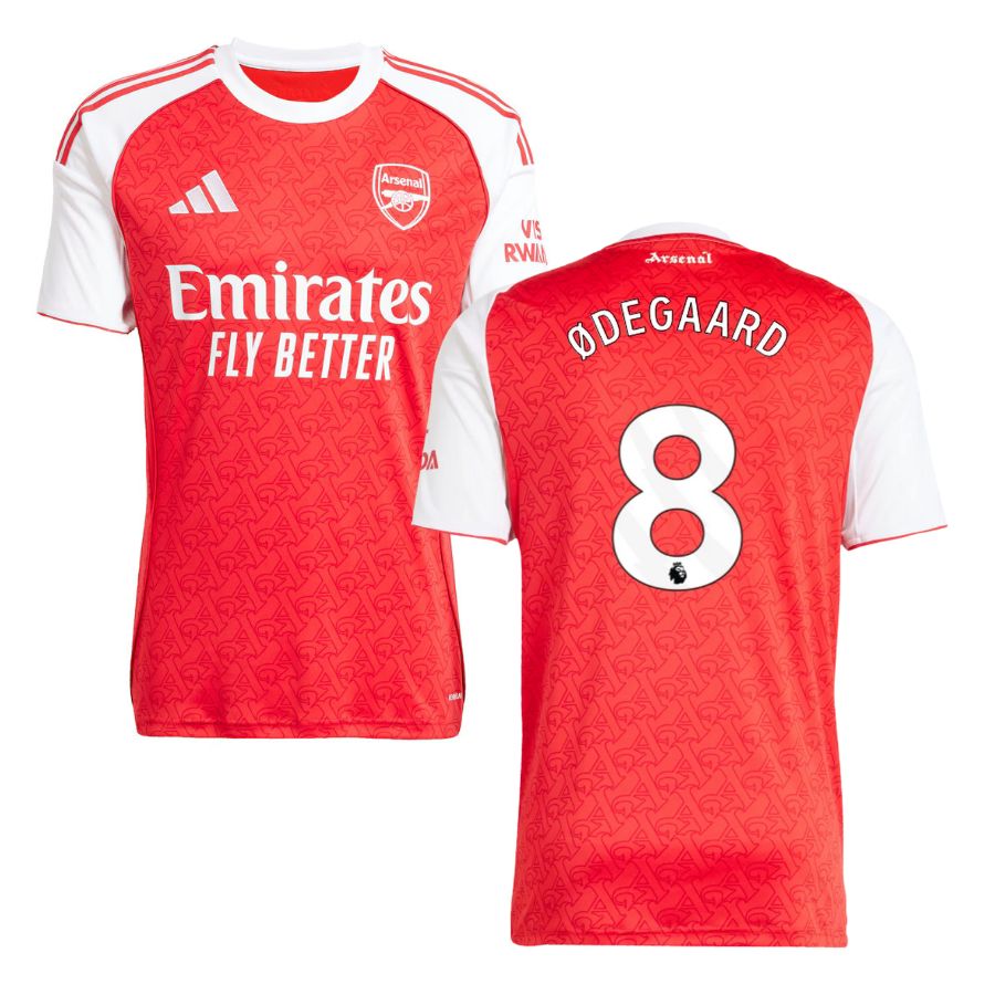 Maillot Arsenal Domicile 2025 2026 Odegaard (1)