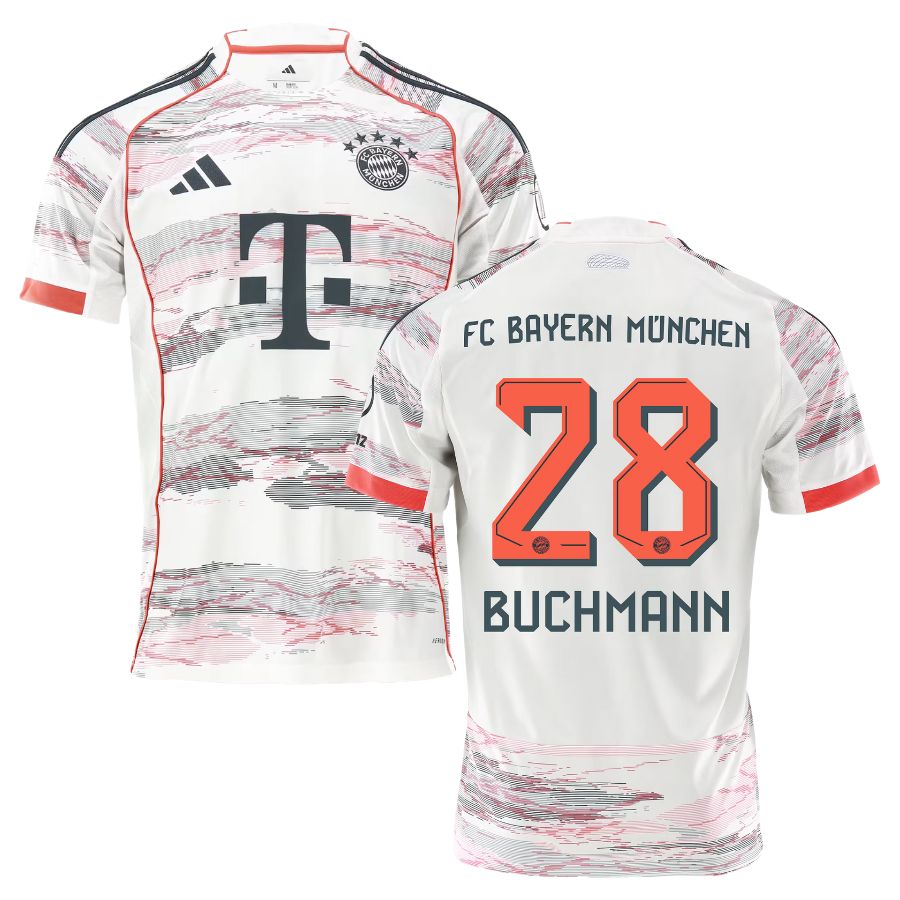Maillot Bayern Munich Exterieur 2025 2026 Buchmann (1)