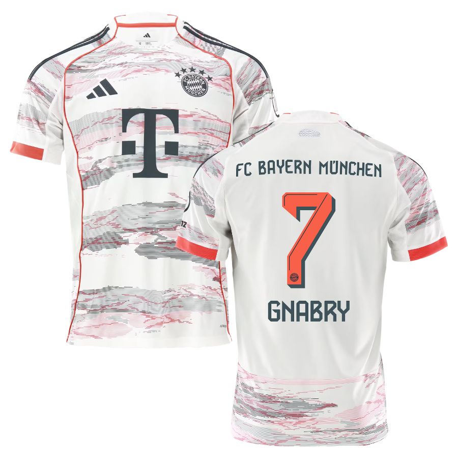 Maillot Bayern Munich Exterieur 2025 2026 Gnabry (1)
