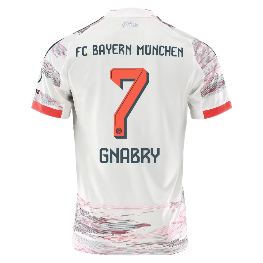 Maillot Bayern Munich Exterieur 2025 2026 Gnabry (2)