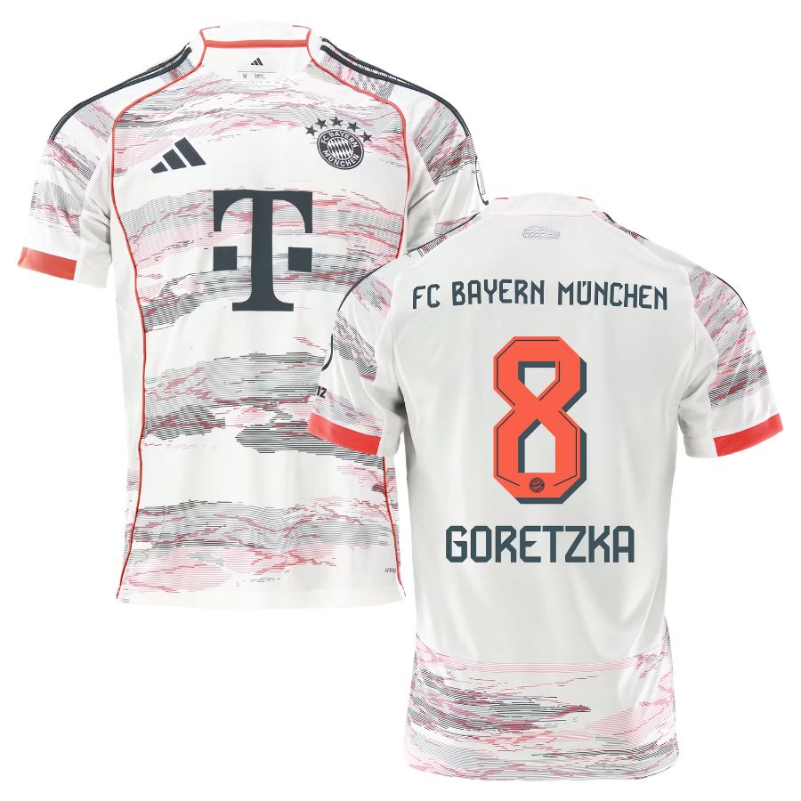 Maillot Bayern Munich Exterieur 2025 2026 Goretzka (1)