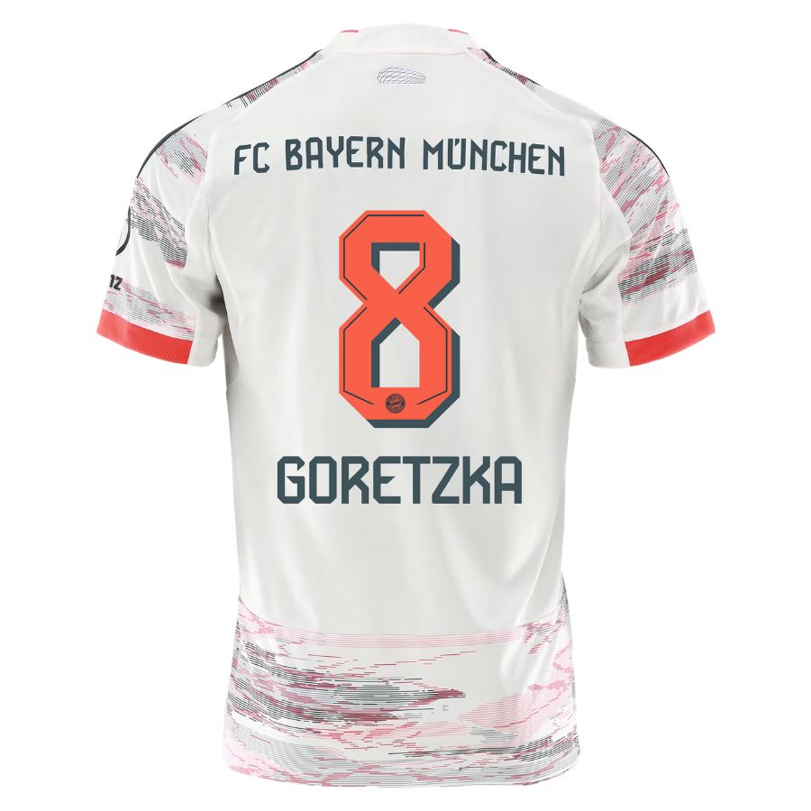 Maillot Bayern Munich Exterieur 2025 2026 Goretzka (2)
