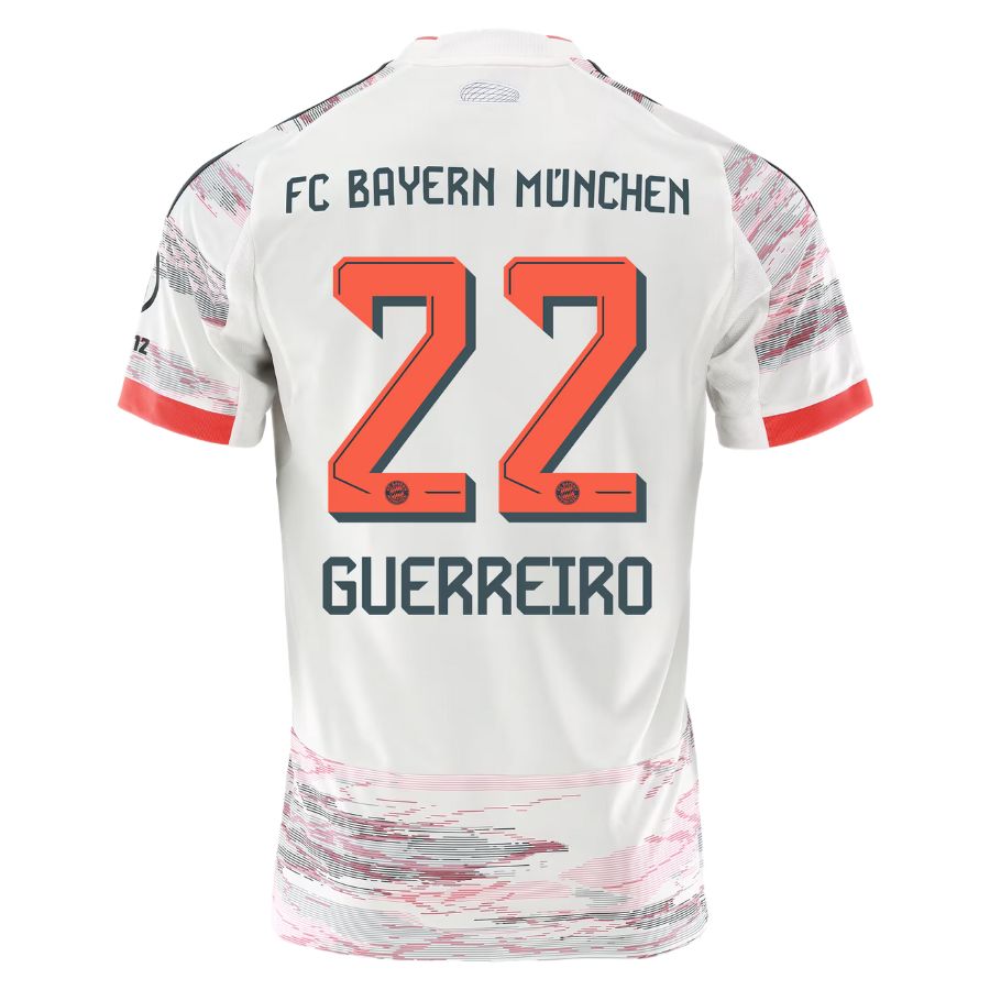 Maillot Bayern Munich Exterieur 2025 2026 Guerreiro (2)