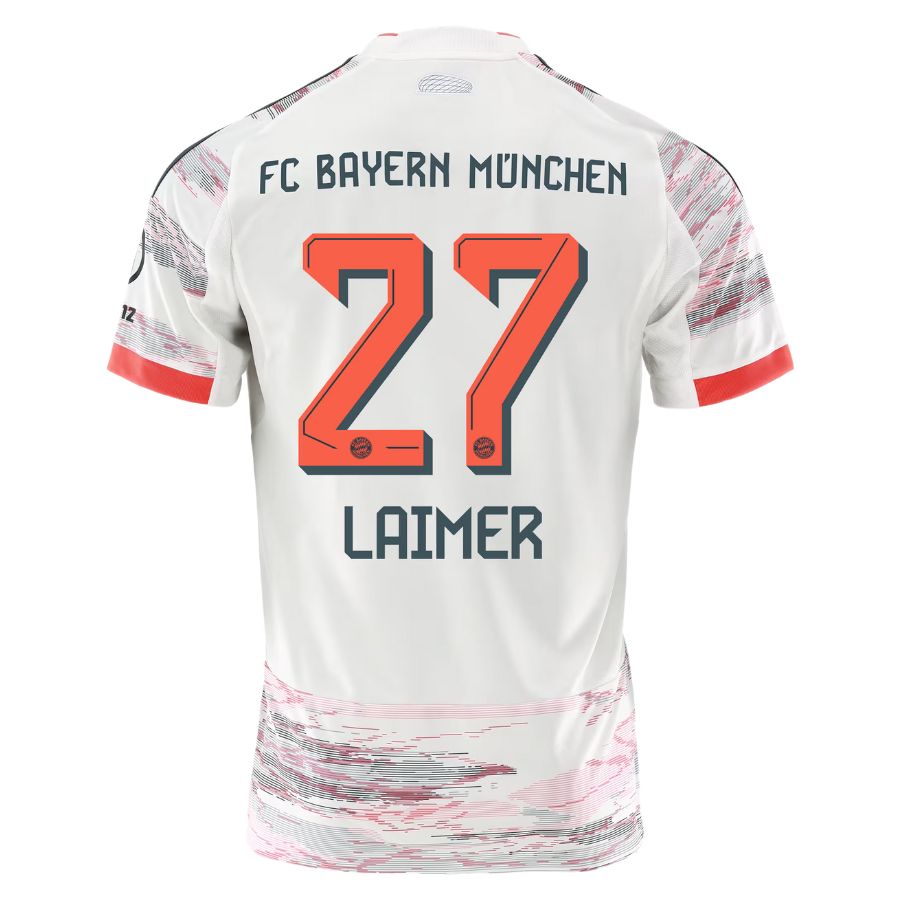 Maillot Bayern Munich Exterieur 2025 2026 Laimer (2)