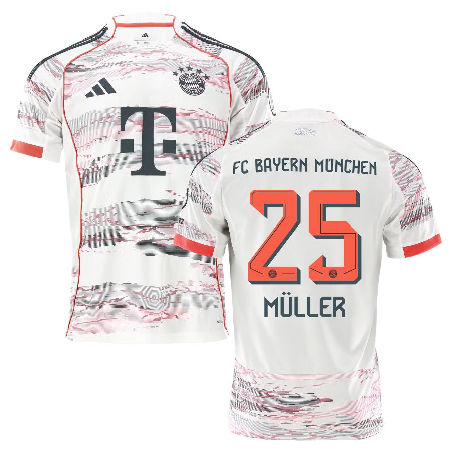 Maillot Bayern Munich Exterieur 2025 2026 Muller (1)