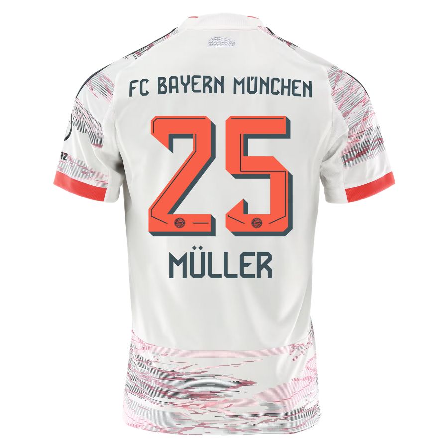 Maillot Bayern Munich Exterieur 2025 2026 Muller (2)