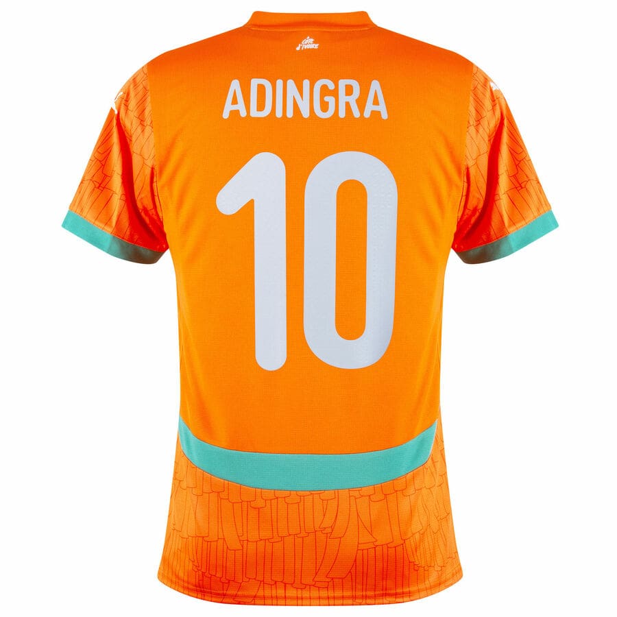 Maillot Cote d’Ivoire Domicile 2024 2025 Adingra (3)