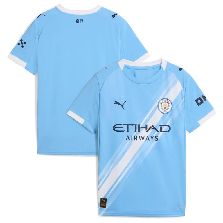 Maillot Enfant Manchester City Domicile 2025 2026 (2)