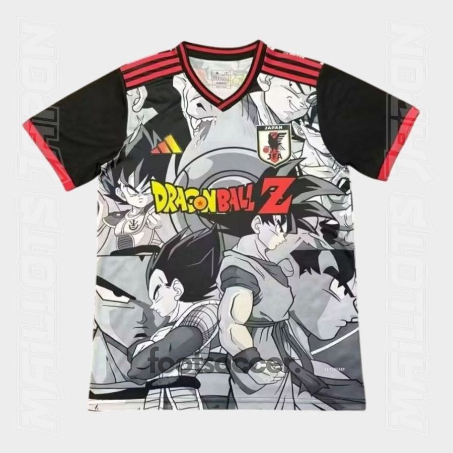 Maillot Japon Dragon Ball Goku Vegeta Noir (1)