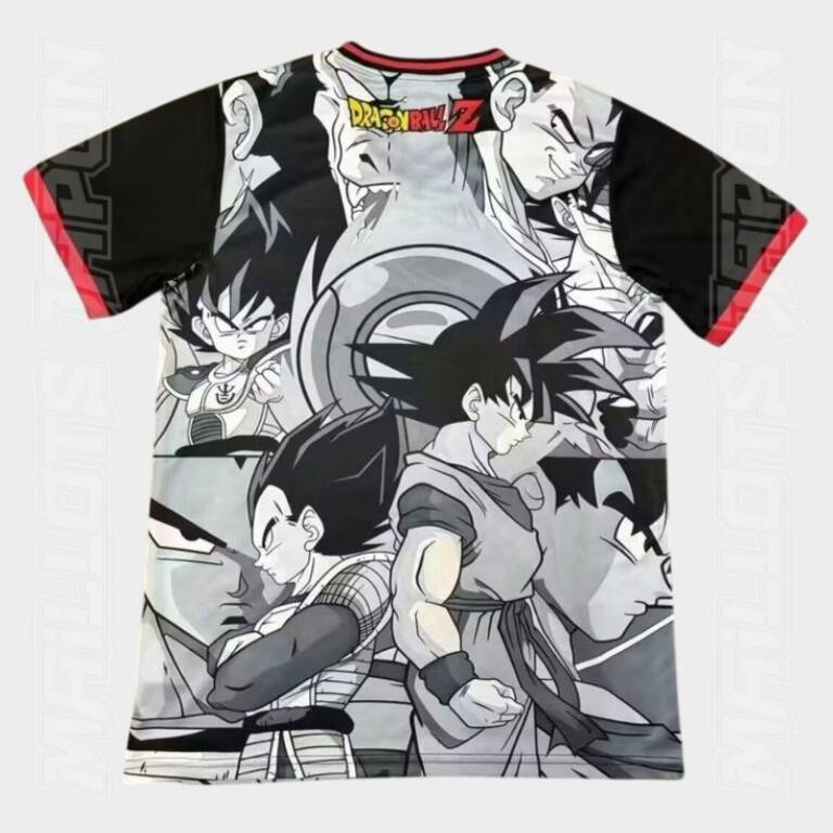 Maillot Japon Dragon Ball Goku Vegeta Noir (2)