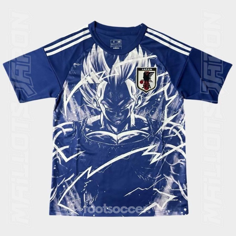 Maillot Japon Dragon Ball Vegeta Super Saiyan Bleu (1)