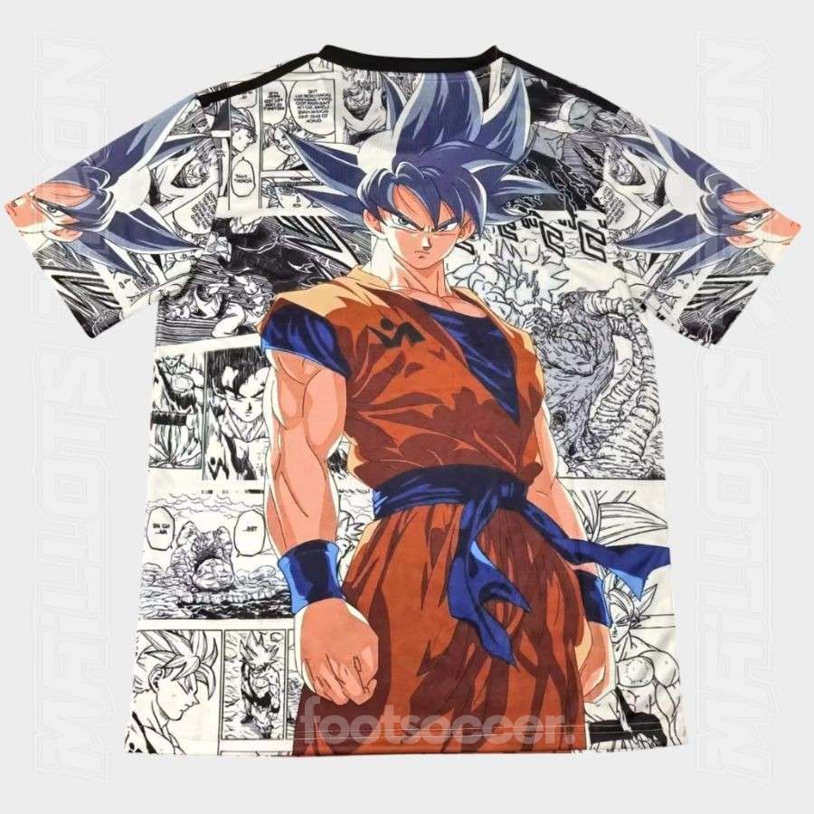 Maillot Japon Goku Edition Manga Blanc (2)