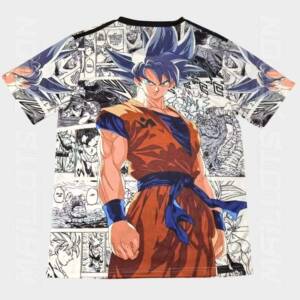 Maillot-Japon-Goku-Edition-Manga-Blanc-2