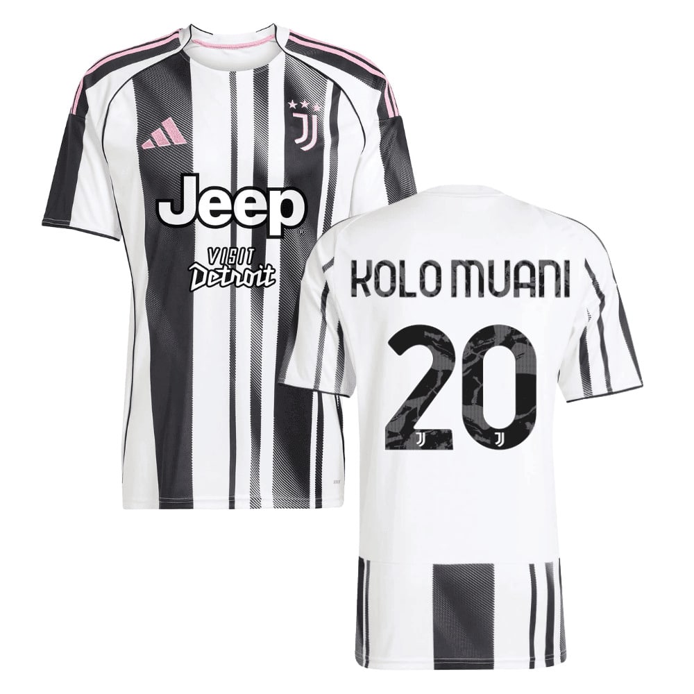 Maillot Juventus Domicile 2025 2026 Kolo Muani (1)