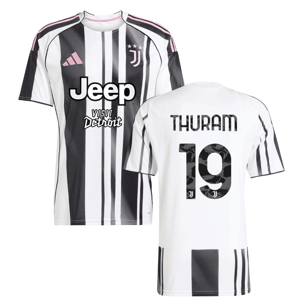 Maillot Juventus Domicile 2025 2026 Thuram (1)