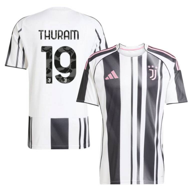 Maillot Juventus Domicile 2025 2026 Thuram (1)