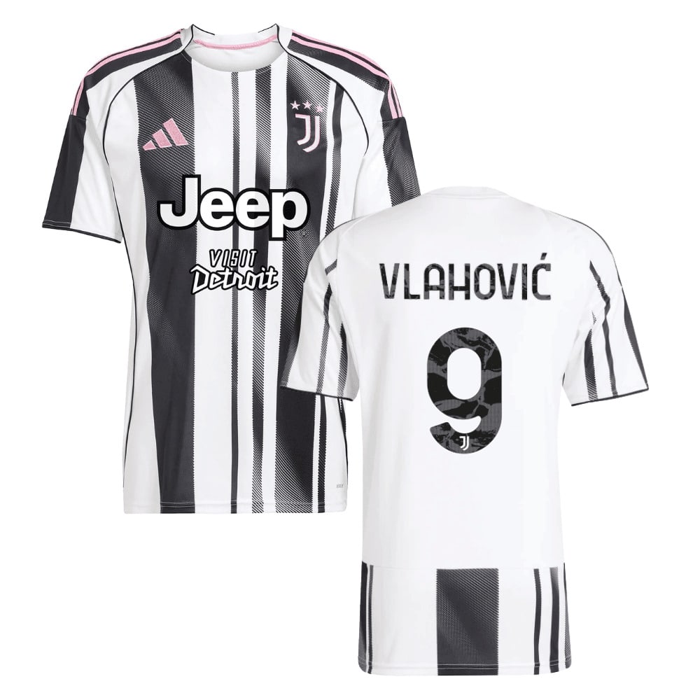 Maillot Juventus Domicile 2025 2026 Vlahovic (1)