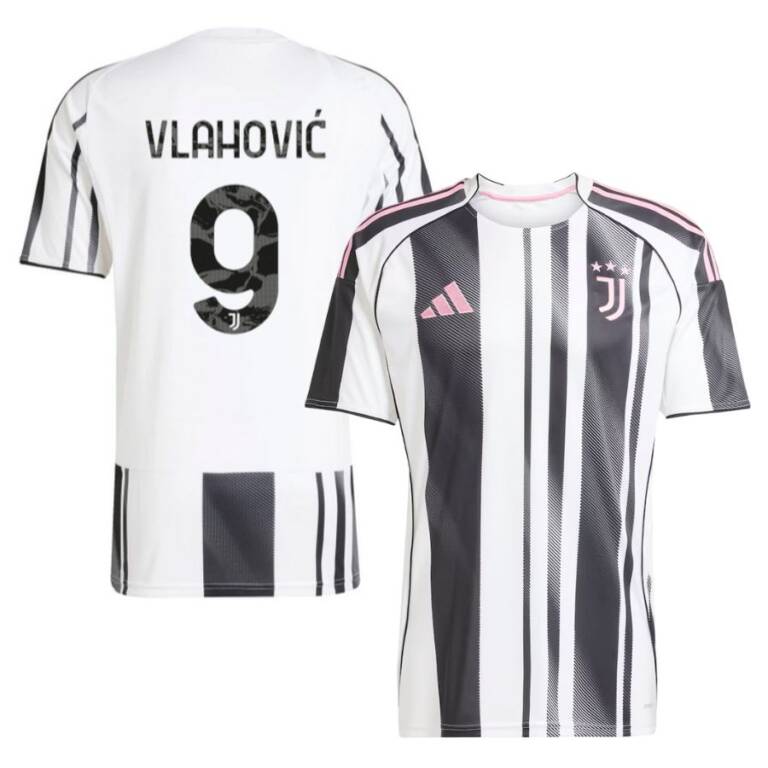 Maillot Juventus Domicile 2025 2026 Vlahovic (1)