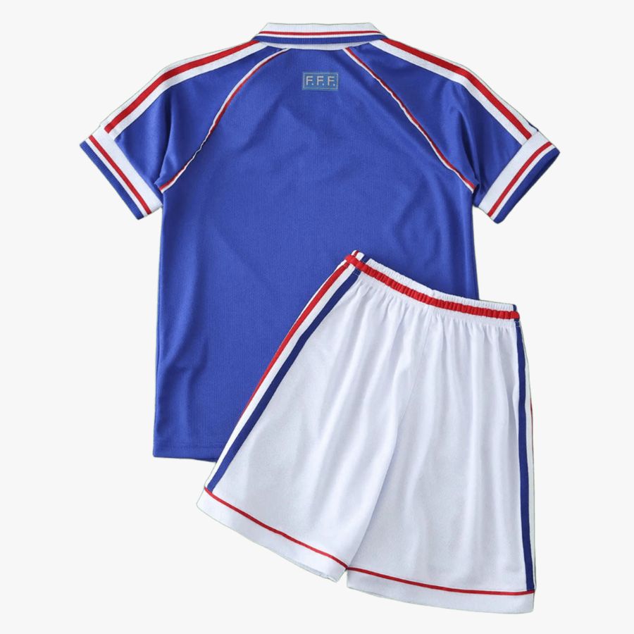 Maillot Kit Enfant Equipe de France Domicile 1998 (2)