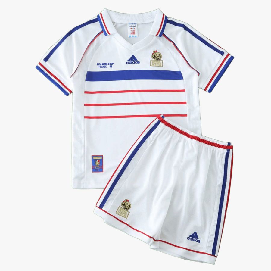 Maillot Kit Enfant Equipe de France Exterieur 1998 (1)