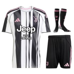 Maillot Kit Enfant Juventus Domicile 2025 2026