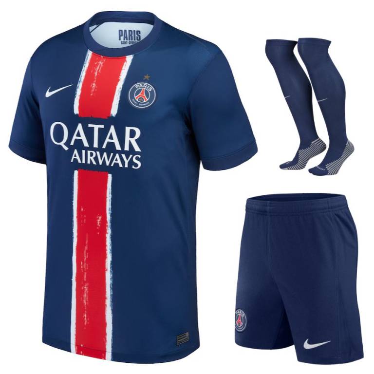 Maillot Kit Enfant PSG Champions D’Europe 2025 1 Etoile