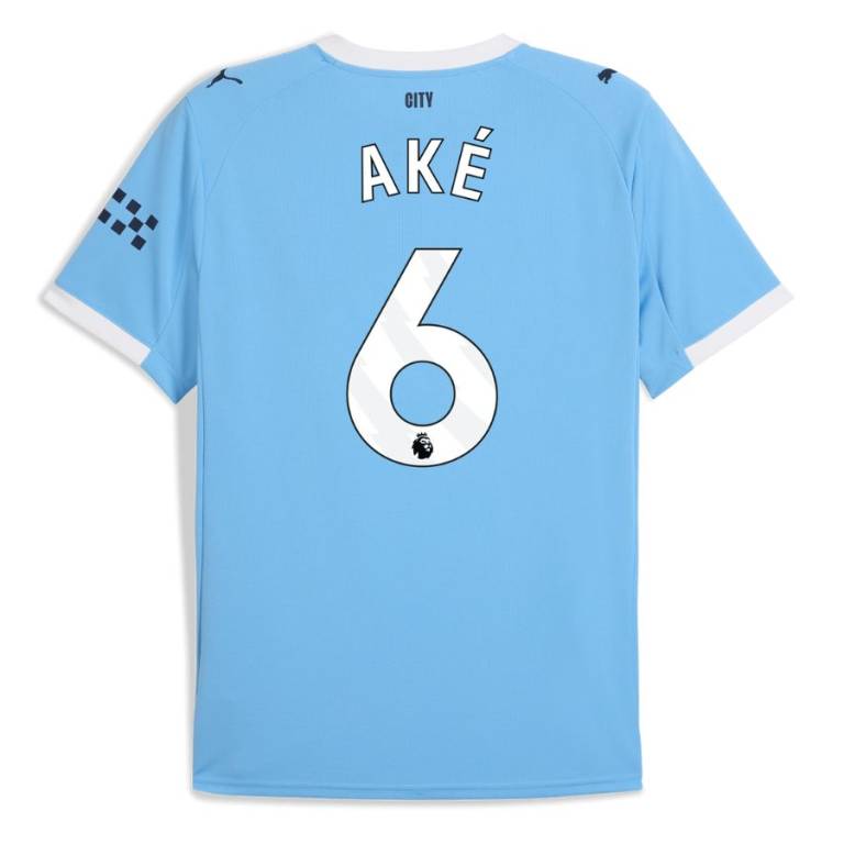 Maillot Manchester City Domicile 2025 2026 Aké (2)