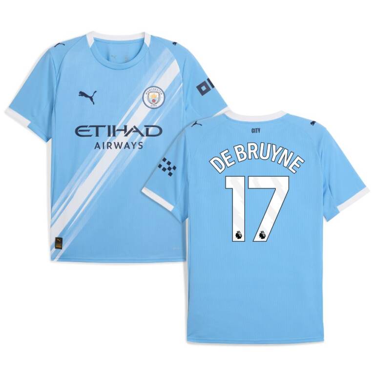 Maillot Manchester City Domicile 2025 2026 De Bruyne (1)