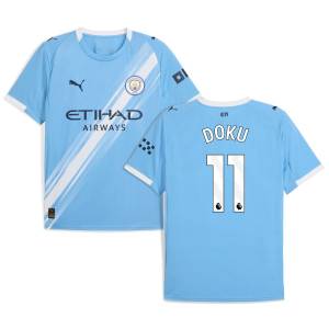 Maillot Manchester City Domicile 2025 2026 Doku
